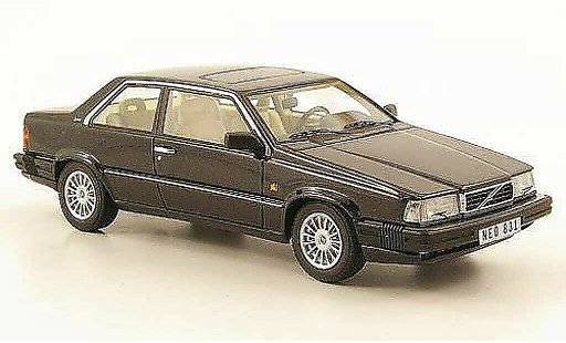 Volvo 780 Bertone 1/43 Neo black 1988 diecast model cars