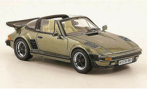 Porsche 911 Turbo 1/43 Neo SE Targa Flatnose green lim. Aufl. 300 1987 diecast model cars