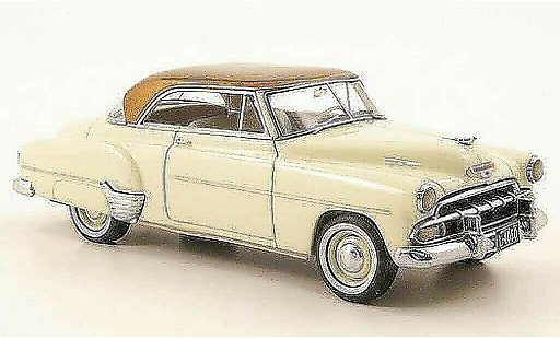 Chevrolet De Luxe Coupe 1/43 Neo HT creme/gold 1952 diecast model cars