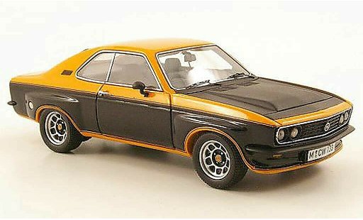 Opel Manta 2800 1/43 Neo TE orange/black/mattblack lim. Aufl. 300 1975 diecast model cars