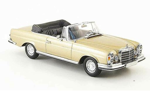 Mercedes 280 1970 1/43 Minichamps SE 3.5 Convertible (W111) or MCW diecast model cars