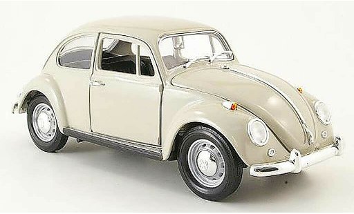 Volkswagen Kafer Base 1/18 Yat Ming beige 1967 diecast model cars