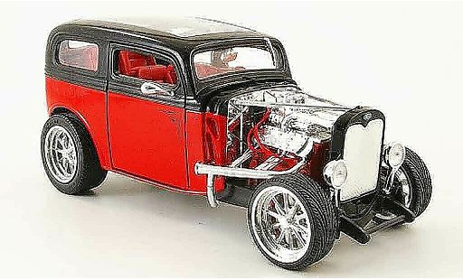 Ford Model A Custom 1/18 Yat Ming red/black 1931 diecast model cars