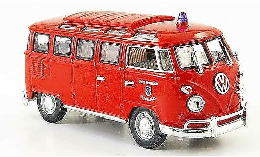 Volkswagen Combi Base 1/43 Yat Ming t1 samba freiwillige pompier ingolstadt diecast model cars