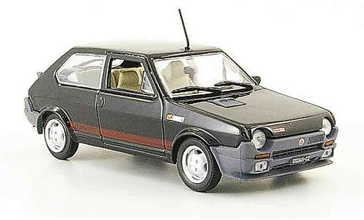 Fiat Ritmo Abarth 1/43 Norev black 1981 diecast model cars