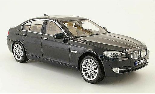 Bmw 550 F10 1/18 Norev limousine () grey fonce 2010 diecast model cars