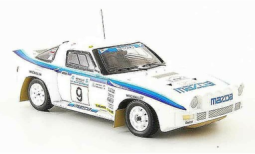 Mazda RX7 1985 1/43 Bizarre No.9 Carlsson Melander Rally Griechenland diecast model cars