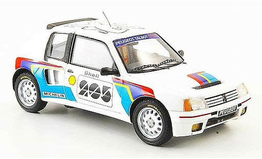 Peugeot 205 Turbo 16 1/43 Spark t16 presentation diecast model cars