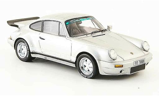 Porsche 911 Turbo 1/43 Spark Carrera grey metallisee avec whiteen stripes 1974 diecast model cars
