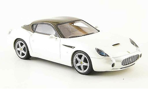 Ferrari 575 GTZ 1/43 Look Smart zagato white brown diecast model cars