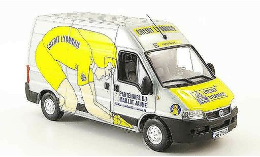 Fiat Ducato Kasten 1/43 Norev Credit Lyonnais Tour de France diecast model cars
