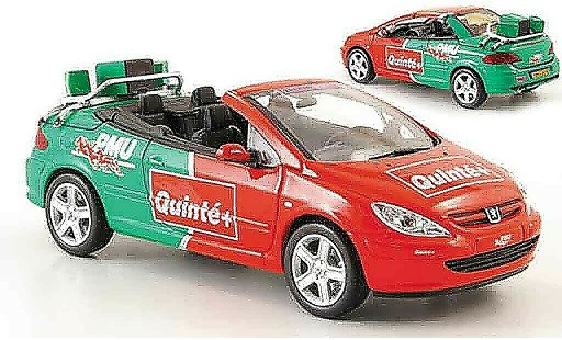 Peugeot 307 CC 1/43 Norev pmu quinte tour de france 2004 diecast model cars