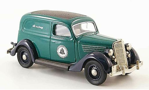 Ford 35 Type Flotte 1/43 Rextoys 48 Bell Telephone green black 1935 diecast model cars