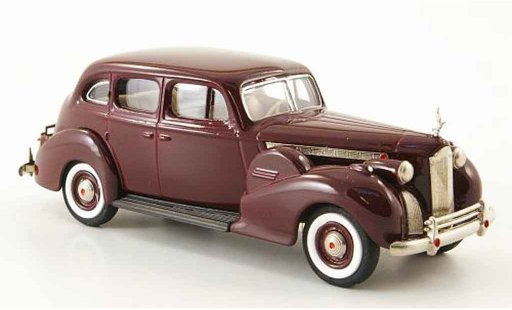 Packard Super 8 Sedan 1/43 Rextoys red 1940 diecast model cars