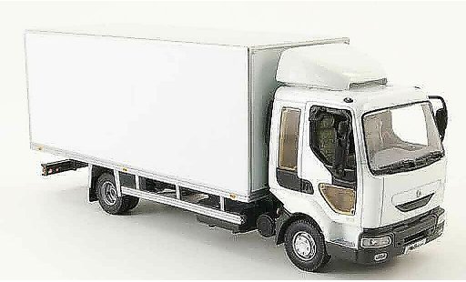 Renault Midlum Base 1/43 Norev white trunk lkw diecast model cars
