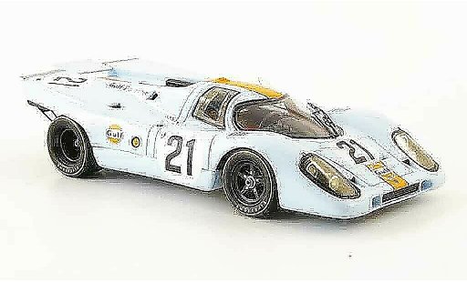 Porsche 917 1970 1/43 Spark No.21 Gulf 24h Le Mans diecast model cars