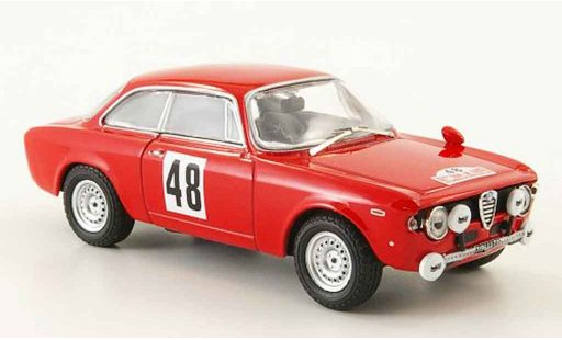 Alfa Romeo Giulia sprint gta 1/43 M4 1600 no.48 tour de corse 1966 diecast model cars