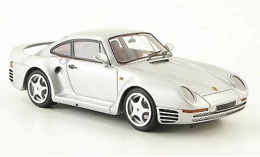 Porsche 959 1984 1/43 Look Smart grey metallisee diecast model cars