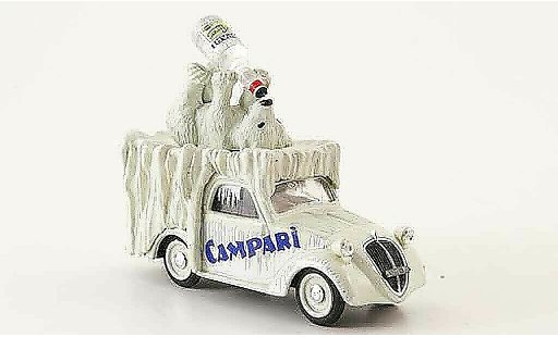 Fiat 500 B 1/43 Brumm Furgoncino Campari 1950 diecast model cars
