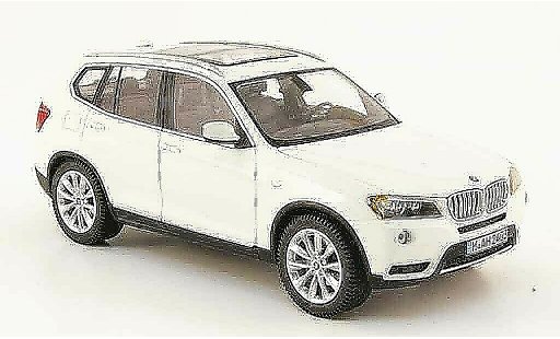 Bmw X3 F25 1/43 Schuco white 2010 diecast model cars