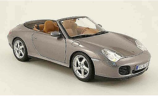 Porsche 911 4S 1/18 Maisto Convertible grey 2003 diecast model cars