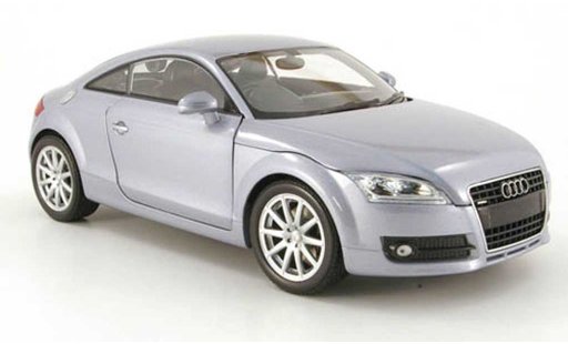 Audi TT coupe 1/18 Minichamps rhd blue metallized 2006 diecast model cars