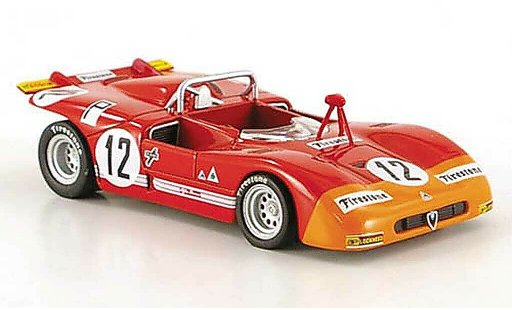 Alfa Romeo 33.3 prototipo 1/43 M4 1971 No.12 Nurburgring diecast model cars