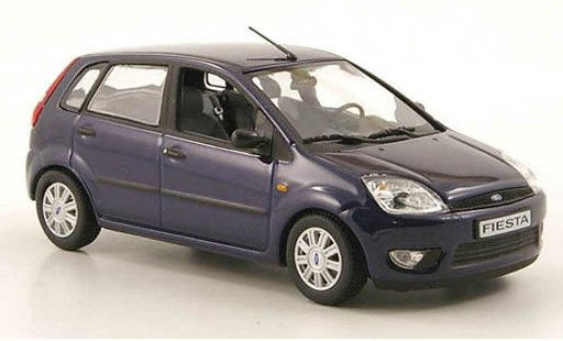 Ford Fiesta MKIV 1/43 Minichamps blue 5-portes diecast model cars