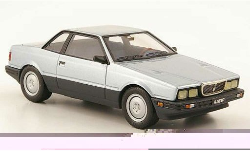 Maserati Karif Base 1/43 Replicars grey blue 1988 diecast model cars