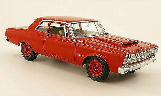 Plymouth Belvedere Belvedere II 1/18 Highway 61 r01 red 1965 diecast model cars