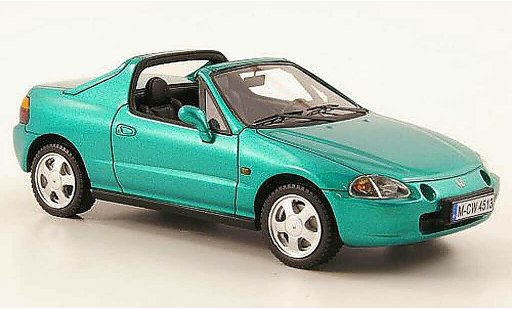 Honda CRX del Sol 1/43 Neo green limit. Auflage 300 1992 diecast model cars