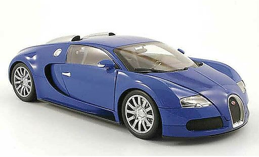 Bugatti Veyron coupe 1/18 Minichamps 16.4 blue 2010 diecast model cars