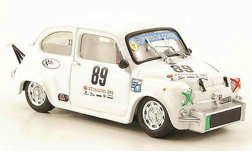 Fiat 850 Abarth TC 1/43 Brumm No.89 24h Classic Nurburgring 2009 diecast model cars