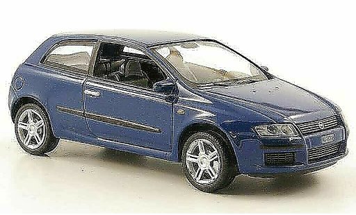 Fiat Stilo Berlina 1/43 Hachette blue 3-portes 2002 diecast model cars