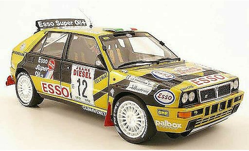 Lancia Delta HF Integrale Evoluzione II 1/18 Kyosho evo 2 no.12 rallye san remo 1993 g.b.pianezzola / l.roggia diecast model cars