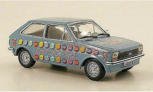 Ford Fiesta MKI 1/43 IXO Merry Christmas + Happy New Year diecast model cars