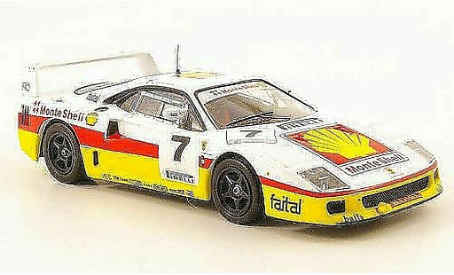 Ferrari F40 Competizione 1/43 IXO No.7 Monte S Supercar GT diecast model cars