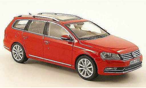 Volkswagen Passat B7 1/43 Schuco Variant red 2010 diecast model cars