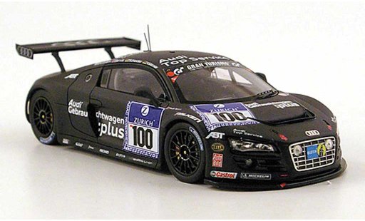 Audi R8 lms 1/43 Spark No.100 Top Service 24h Nurburgring 2010 diecast model cars