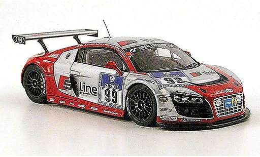 Audi R8 s tronic 1/43 Spark LMS No.99 Line 24h Nurburgring 2010 diecast model cars
