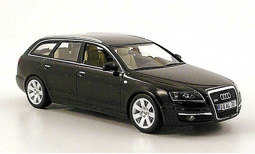 Audi A6 avant 1/43 Minichamps (C6) black 2004 diecast model cars