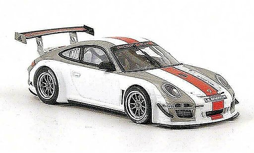 Porsche 911 GT3 1/43 Minichamps R grey /white/red diecast model cars