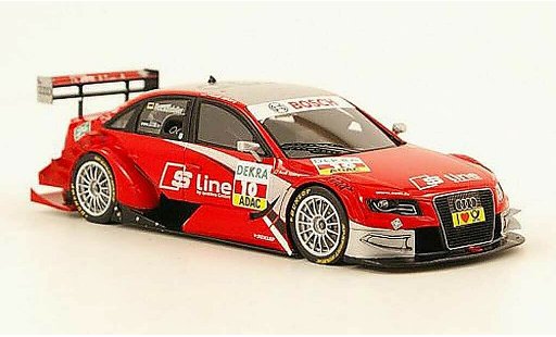 Audi A4 dtm 1/43 Spark No.10 S Line Saison 2010 diecast model cars