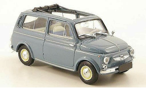 Steyr Puch 700 Base 1/43 Brumm C blue geoffnet 1961 diecast model cars