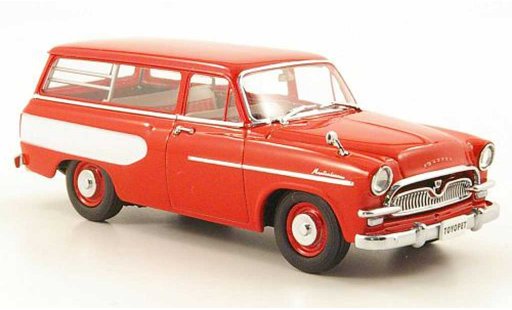 Toyopet Masterline Light Van 1/43 Ebbro red/white 1959 diecast model cars