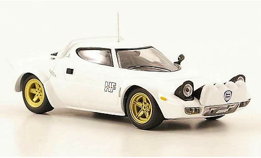 Lancia Stratos HF 1/43 IXO Stradale white 1975 diecast model cars