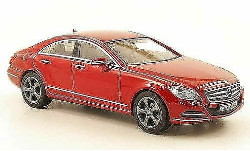 Mercedes Classe CLS Base 1/43 Norev (C218) red 2011 diecast model cars