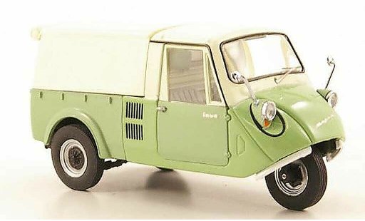 Mazda K360 Base 1/43 Ebbro green/beige Dreirad-flatbed/Plane 1962 diecast model cars