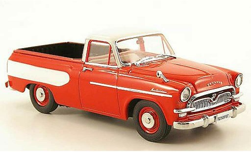 Toyopet Masterline Pick Up 1/43 Ebbro red/white 1959 diecast model cars