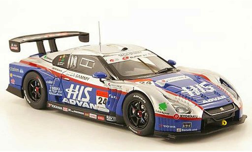 Nissan Skyline R35 1/43 Ebbro GT-R No.24 HIS Advan Super GT500 Sepang 2010 diecast model cars
